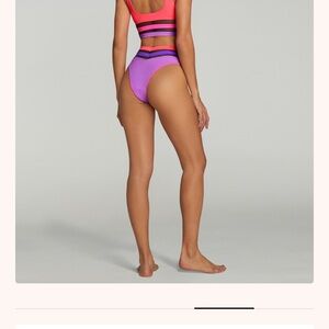 Agent Provocateur Pink and Purple two Piece Swimsuit
